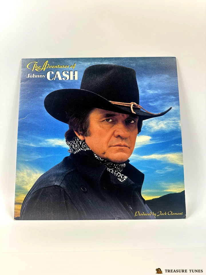 Johnny Cash - The Adventures Of Johnny Cash Vinyl LP (FC 38094) - Image 2 of 4