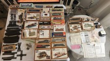Vintage TYCO HO Scale Train Lot Cars/Track/Transformers 1960-1970 s NOT TESTED