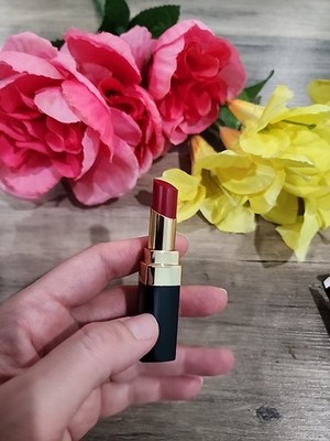 CHANEL ROUGE COCO FLASH Hydrating Vibrant Shine Lip Color Lipstick BNIB 92 AMOUR