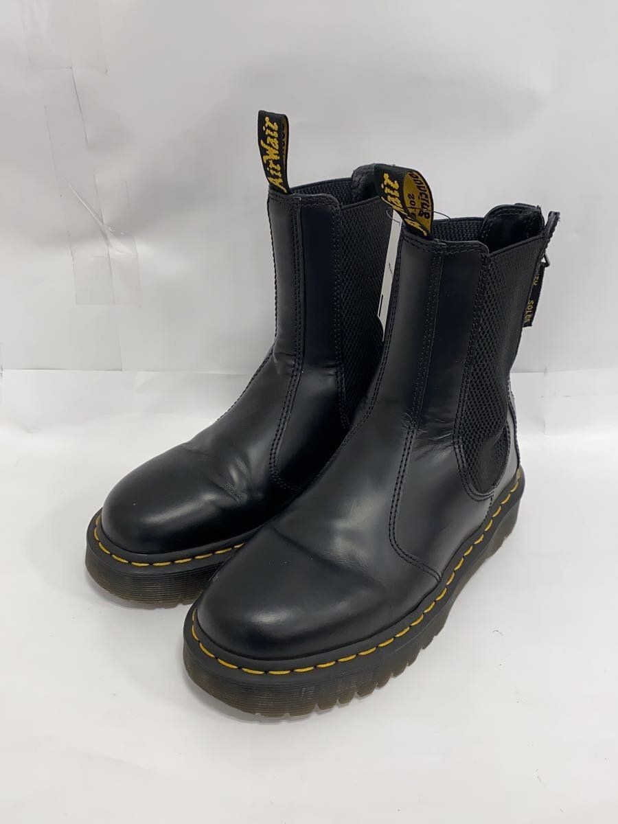 Dr. Martens Side Gore Boot US7 Black Leather 2976 HI BEX W