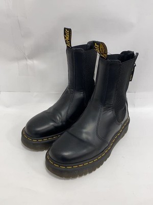 Dr. Martens Side Gore Boot US7 Black Leather 2976 HI BEX W