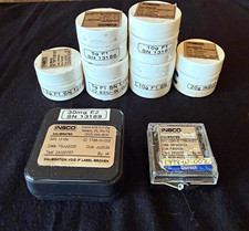 Lot of 7 INSCO Calibrated Weight Set F1/E2 30mg 2g 5g 10g 20g w/ Cases