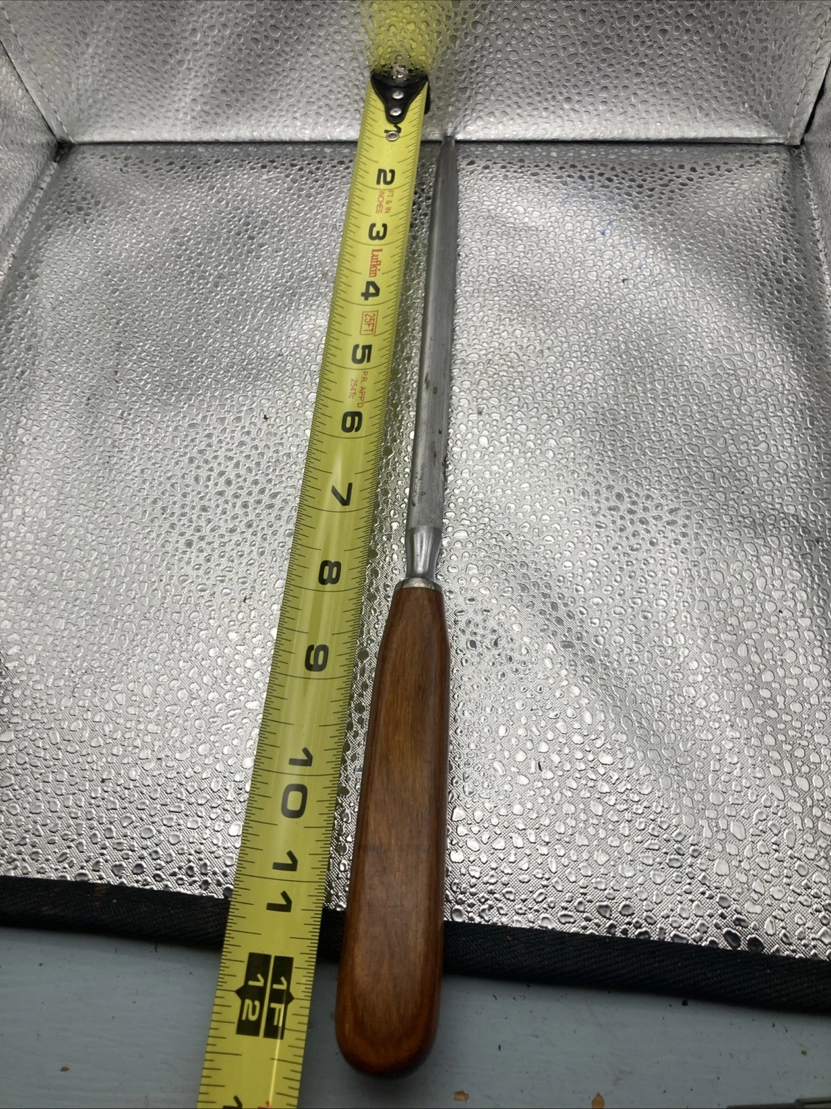CASE XX Knife Sharpening Steel Honing Rod 12.5”. Wood Handle