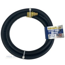 Goodyear 6 X 38 Rubber Air Hose Whip 250 Psi Usa Made 14 Npt Lead In Hose