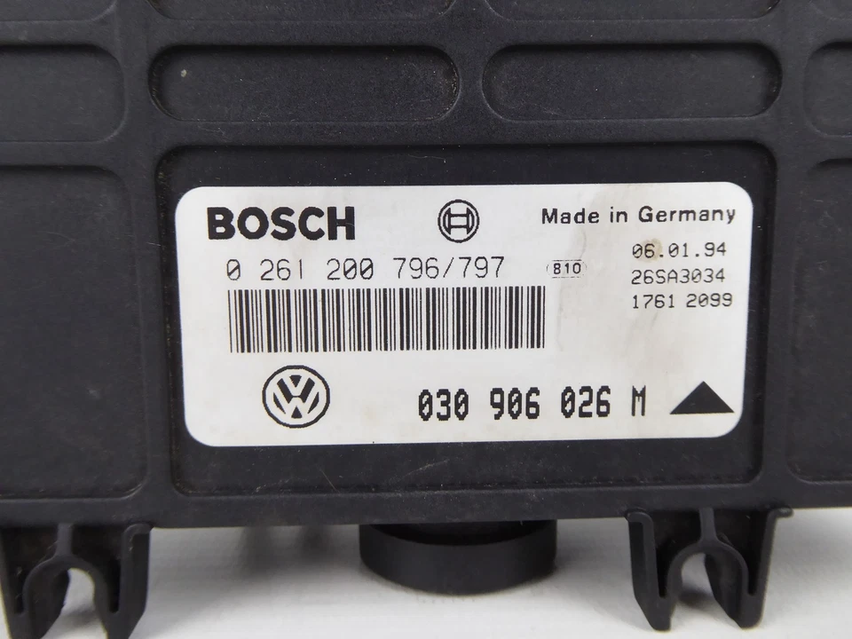 VW Polo II 2F 86C 1.0 AAU Centralina Motore 030906026M 0261200796/797 - Immagine 3 di 4