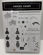 Stampin' Up Varied Based Photopolymer Cling Stamp Set