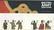 GB 2007-2009 Royal Military Uniforms Presentation Packs x 3 (402,416,431)