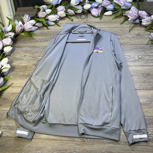 Nazareth University Jacket Size Medium Adidas Full Zip Basketball Climacool - Picture 9 of 24