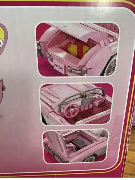 Mega Construx Barbie - Corvette Stingray 56 - Set De Construction - Édition Collector