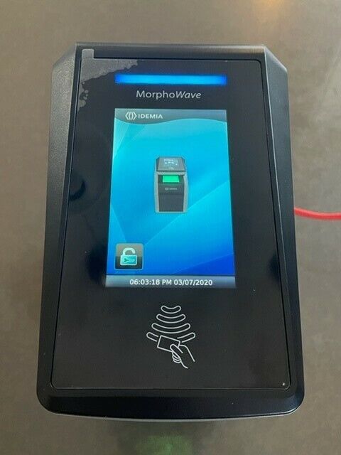 IDEMIA Morphowave Compact contactless fingerprint reader for acc