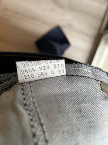 VINTAGE 70's Levi's ORANGE TAB CALIFORNIA STRAIGHTS TALL Jeans High Rise W30 L38 - Picture 17 of 18