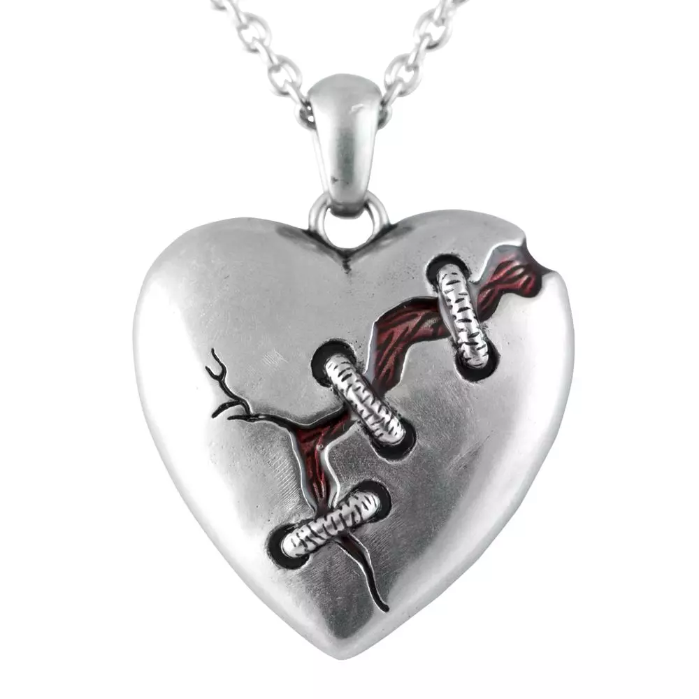 Real Solid 925 Sterling Silver Broken Heart Hip Hop Pendant Iced CZ Flooded  Out Micro Pave Charm - Walmart.com