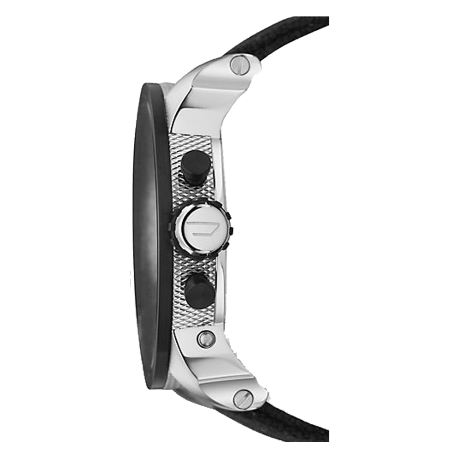 RARE DlESEL DZ7234 XXL Chronograph Watch Black/Yellow Dial