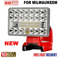 Cordless LED Work Light for Milwaukee 18V Li-Ion Battery Handheld Jobsite Light