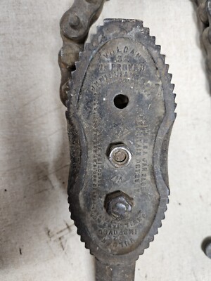 Clé à Pipe Chaîne J.H Williams Vulcan 44 Pouces – USA, 1 à 6 Pouces, Vintage