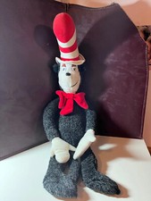 Vintage 1983 Dr. Seuss Cat in the Hat Plush Stuffed Animal 24