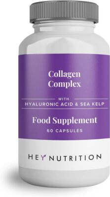 Hey Nutrition Collagen Complex Hyaluronsäure & Seetang, 60 Kapseln