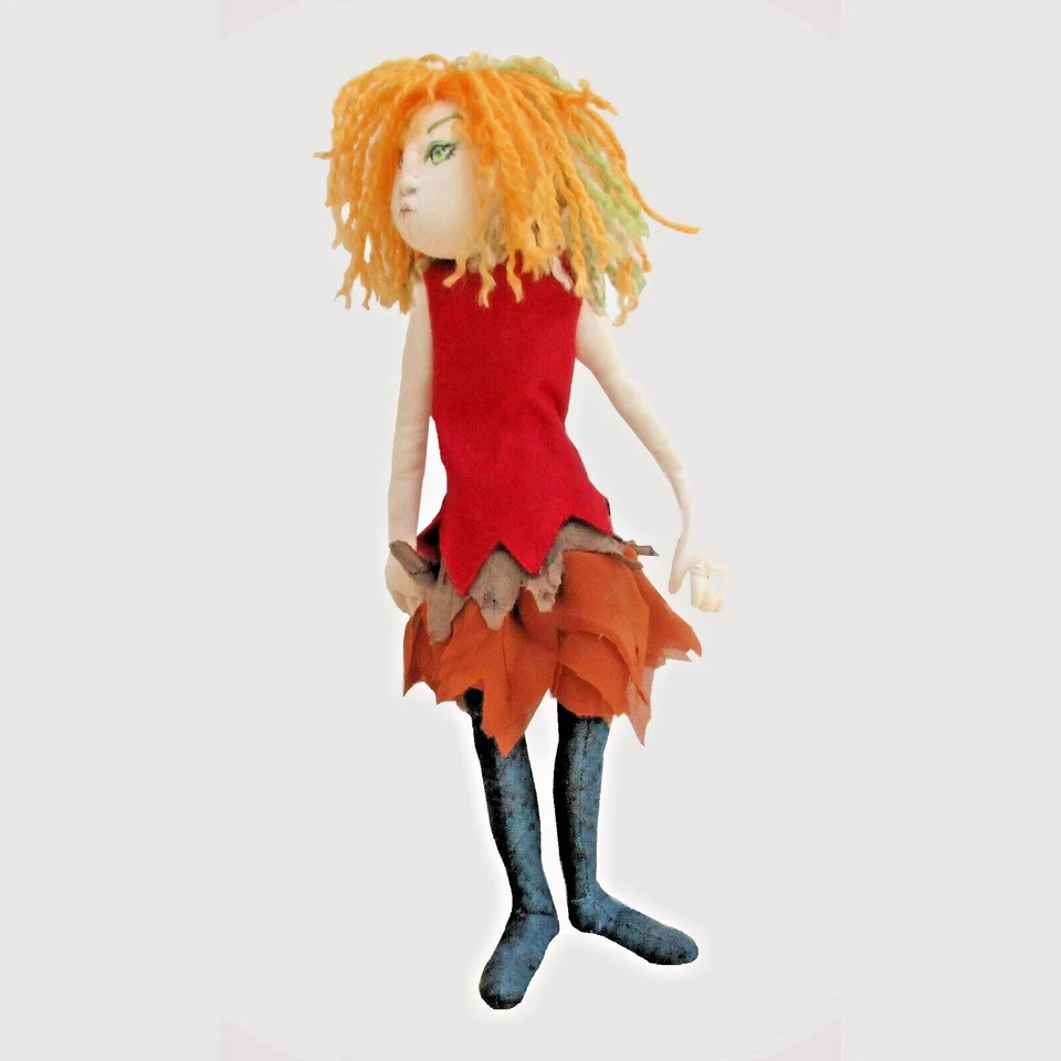 Autumn elf cloth doll sewing pattern - Image 4 of 4