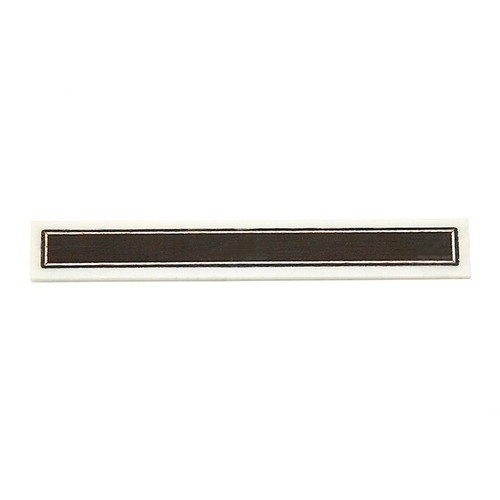 2x Knochen Palisander klassische Gitarre Brücke Tie Block Rahmen Inlay Gitarrenbauer A21 - Bild 7 von 8