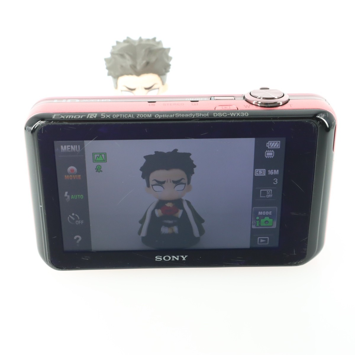 N.Mint] Sony Cyber-shot DSC-WX30 Pink Digital Camera Carl Zeiss