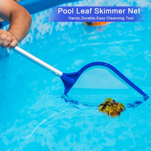 Swimming Pool Leaf Skimmer Mesh Shallow Net Hot Tub Spa Pond Pool Cleaner USA - Picture 4 of 10