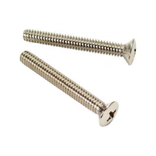 Master Plumber 738-211 Overflow Face Plate Screws, 2 pack