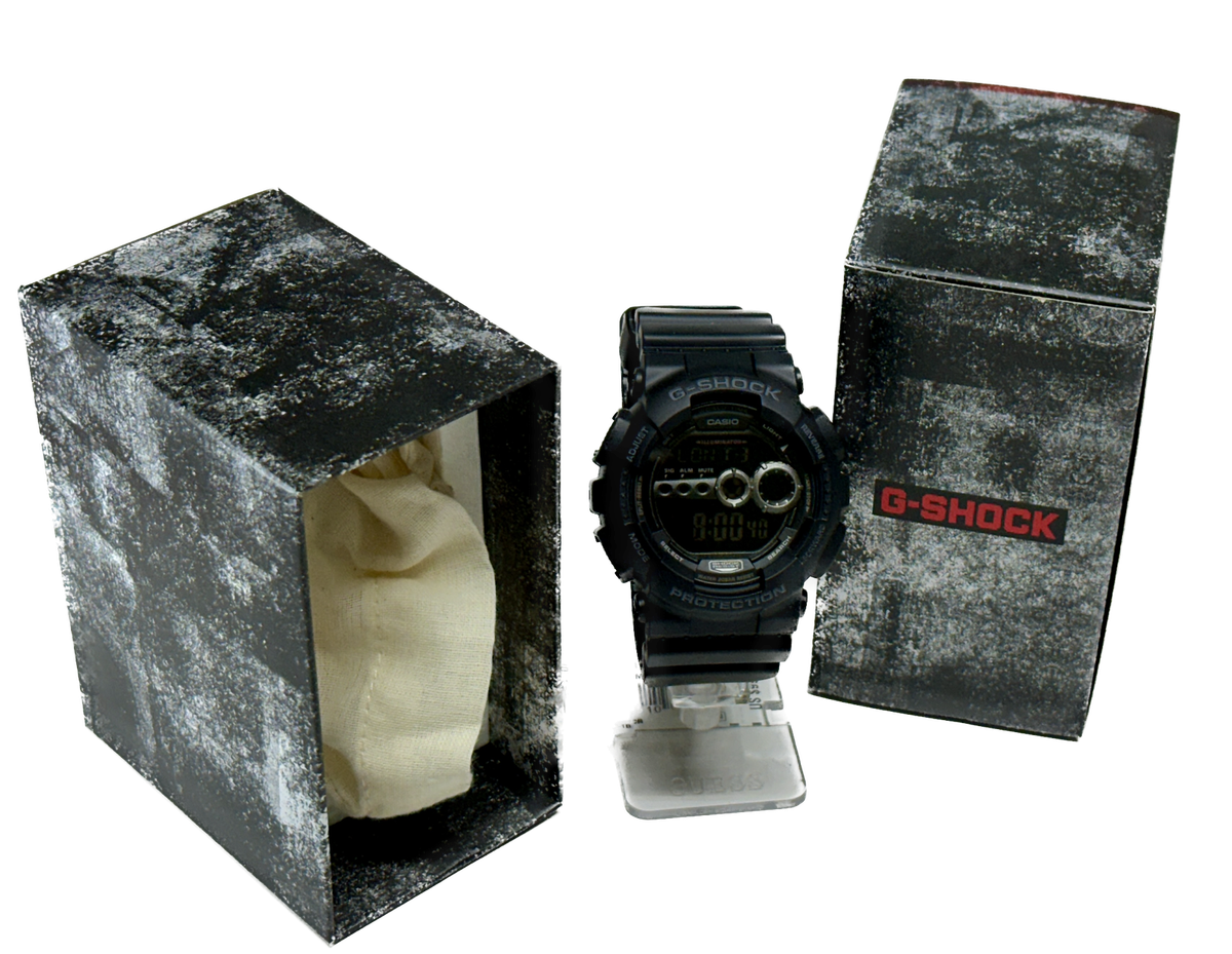 Casio G-Shock GD100-1B Men's Digital Outdoor Watch BLACK NEW | eBay