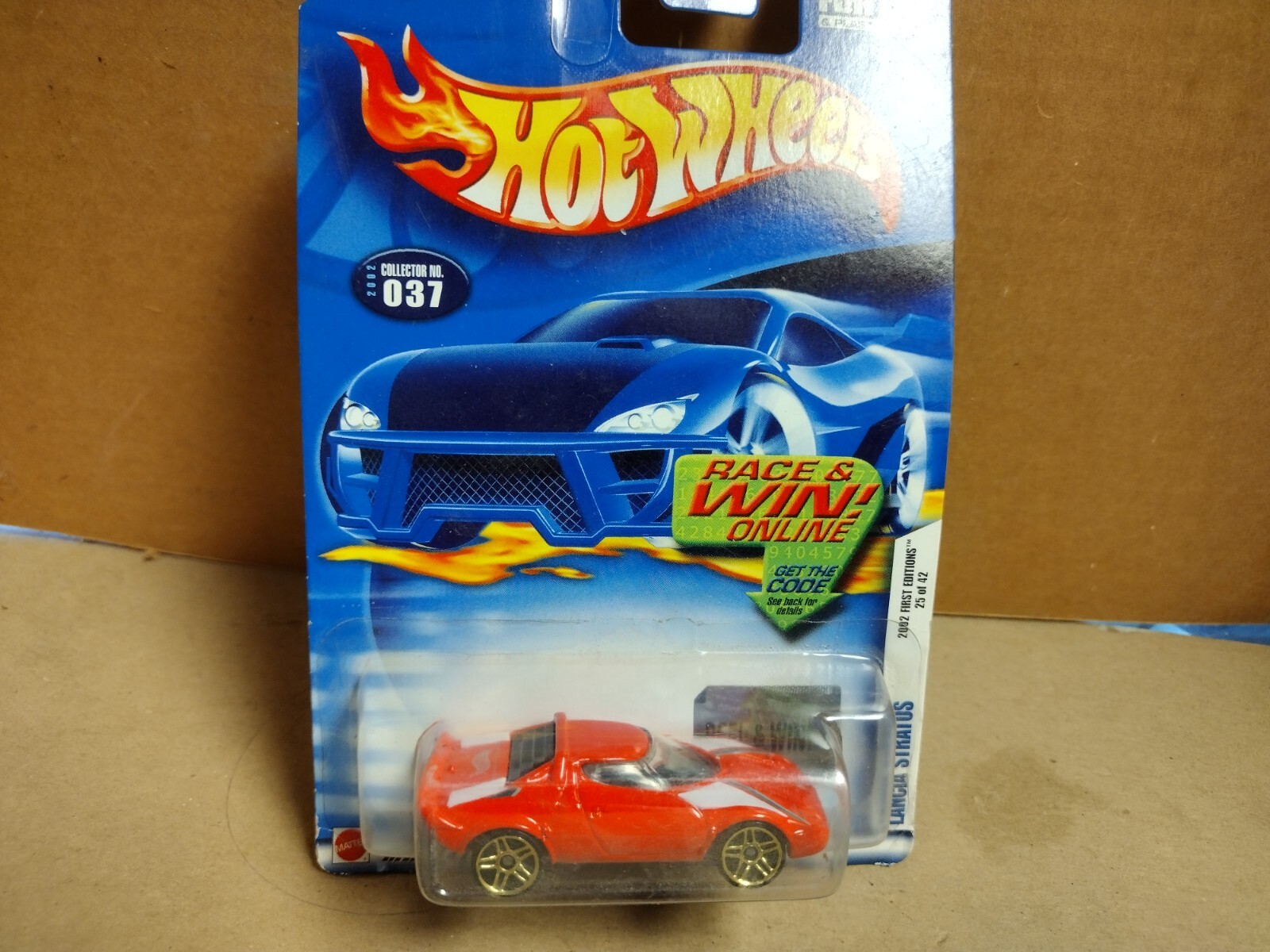 Hot Wheels Lancia Stratos 2002 First Editions 25 of 42 Collector