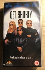 Get Shorty, John Travolta, Danny DeVito, VHS video, 1995