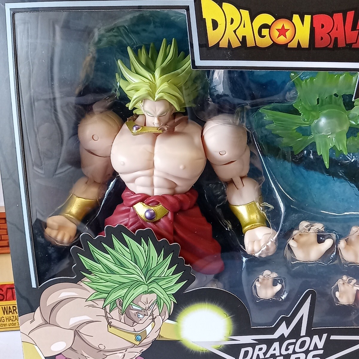 Dragon Ball Super Stars Broly Action Figure Set, 3 Pieces 