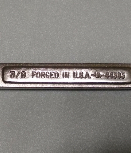 CRAFTSMAN U.S.A. 44383, 3/8" Combination Wrench, 5.2 Long, 6Pt. *NEW / UNUSED* - Picture 9 of 10