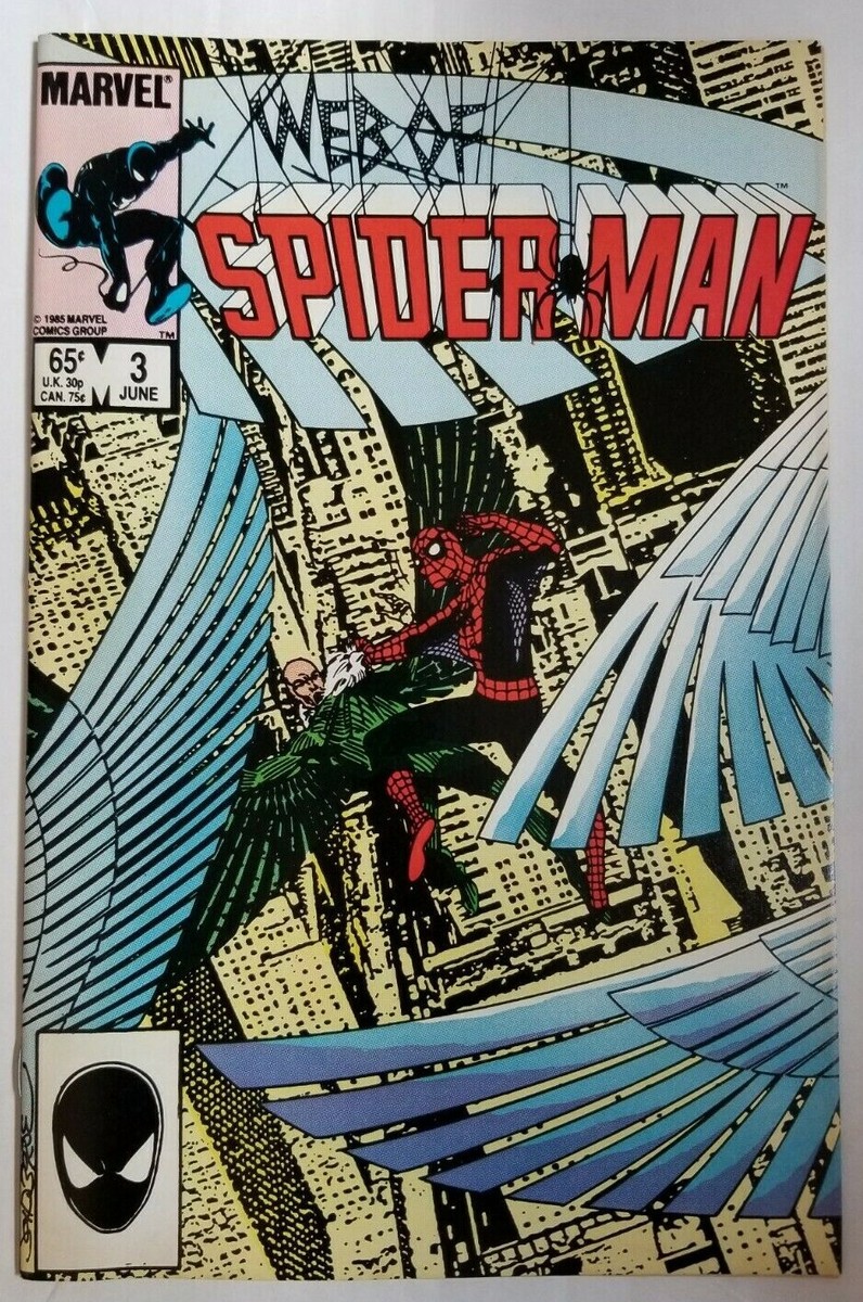 Web of Spider-Man #3 (Marvel Comics, 1985) Direct Edition