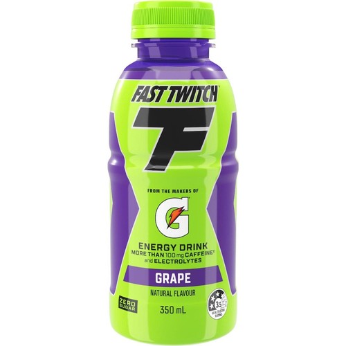 Gatorade Fast Twitch Energy Drink Grape 350ml - 第 1/1 張圖片