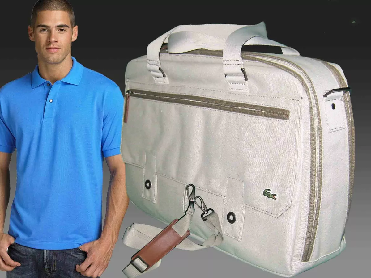 Lacoste sales laptop bag