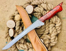Custom Made High Carbon Steel Fillet Kitchen Chef Knife FI 566
