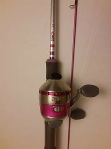 pink rod and reel combo