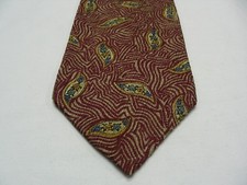 COLORSCOPE - PAISLEY - VINTAGE - MADE IN USA - 100% SILK NECK TIE!