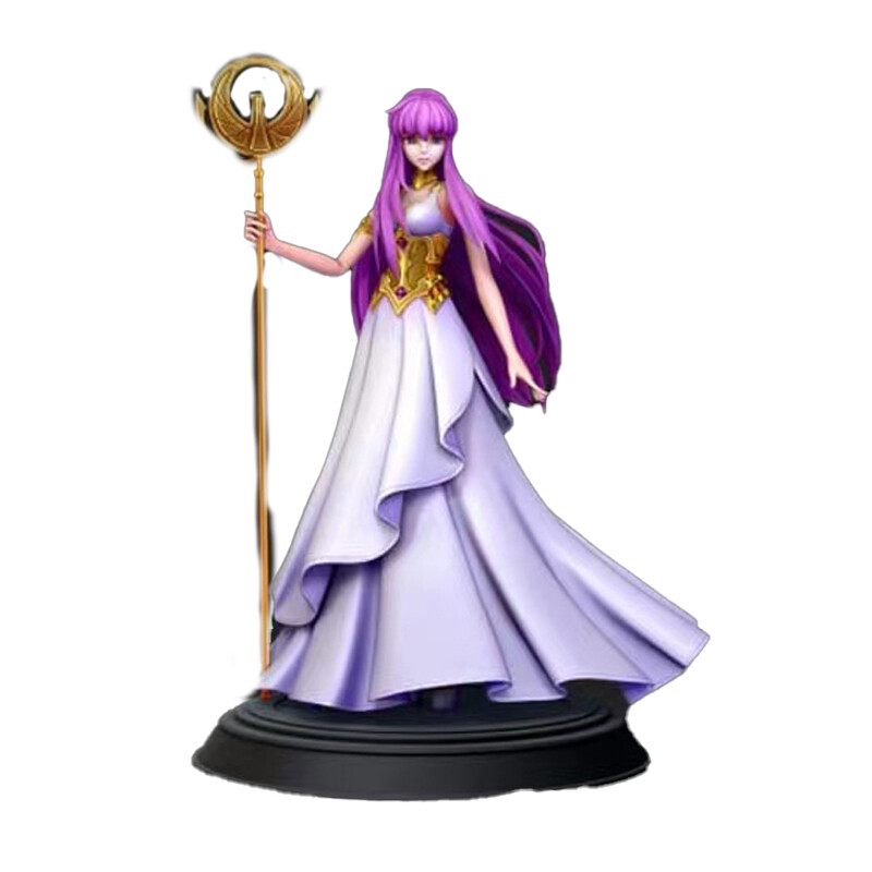 saori Anime Saint Seiya Kido Saori Unpainted GK Model 3D Print
