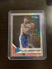 2019-20 Panini Donruss Choice Matisse Thybulle Rated Rookie Silver Infinite RC
