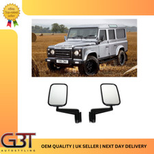 FITS LAND ROVER DEFENDER 90 110 130 DOOR WING MIRRORS WITH ARMS (PAIR) - MTC5217