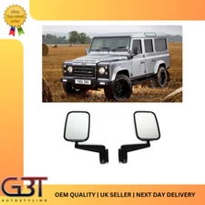 FITS LAND ROVER DEFENDER 90 110 130 DOOR WING MIRRORS WITH ARMS (PAIR) - MTC5217