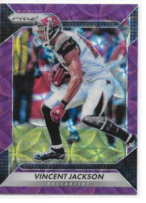 2016 Prizm Football Prizms Purple Scope Vincent Jackson 63/99 Buccaneers
