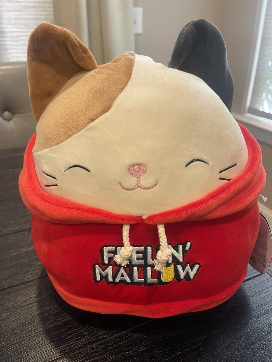 NWT Squishmallow 12” CAM the Calico Cat in A Hoodie SELECT SERIES Feelin’  Mallow