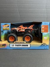 HOT WHEELS Tiger Shark RC 1:24 Radio Control 2.4 GHz 80ft Range Monster Truck
