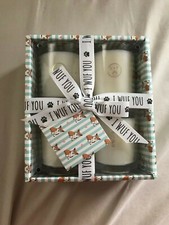 SAND PAWS FOG oil pets odor eliminator fragrance candles gift box set 4 piece