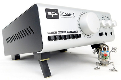 SPL 2Control Silver Monitor Controller Crossfeed + Top Zustand + 1,5J Garantie