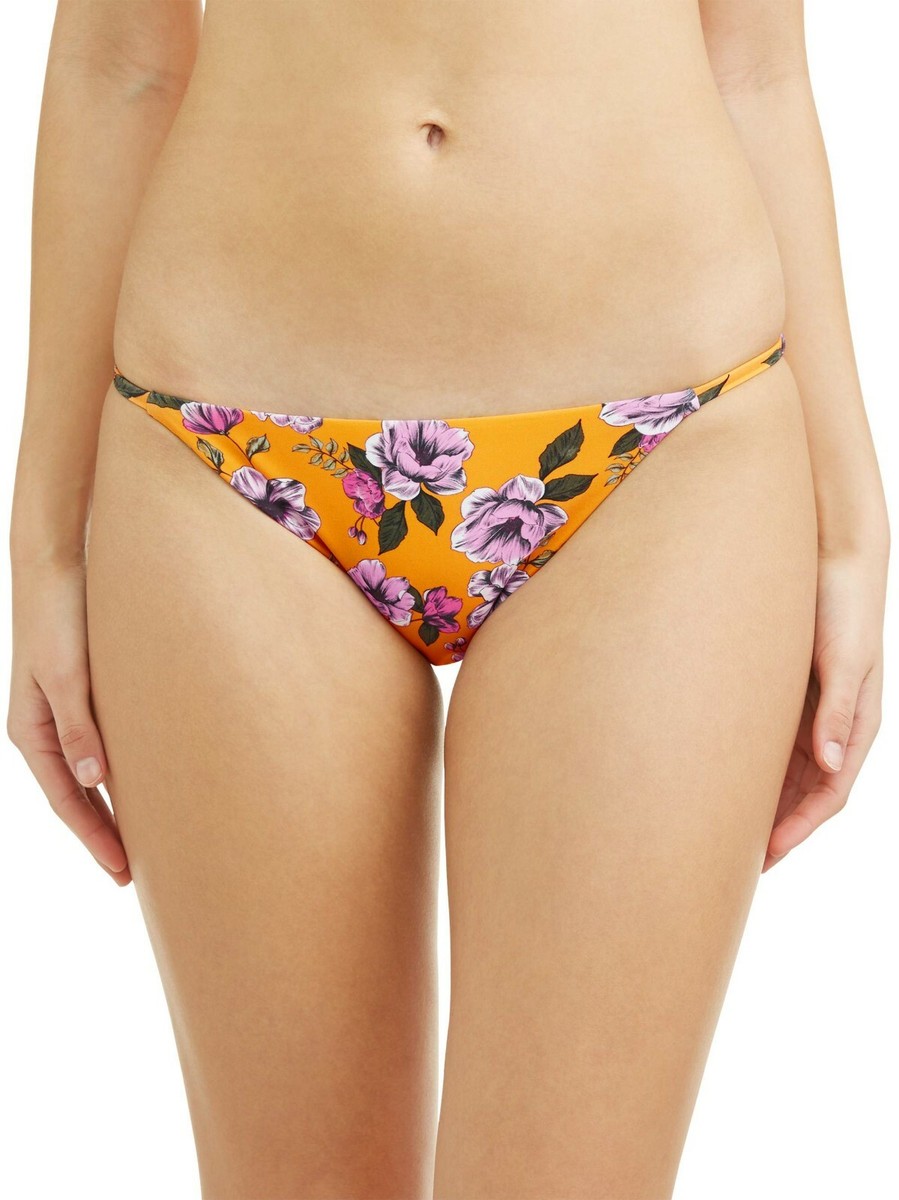 No Boundaries Women's Juniors Swimsuit Bottom Medium (7-9