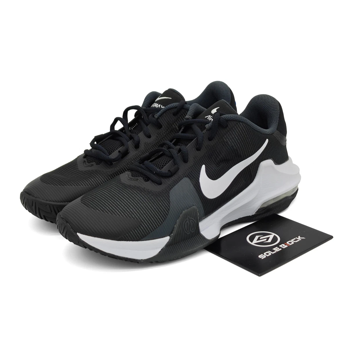 Nike Air Max Impact 4 Black White Racer Blue for Sale