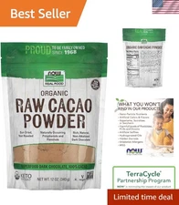 Organic Raw Cacao Powder, with Polyphenols and Flavonols, Sun-Dried, Intensel...