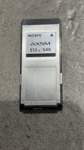 Sony AXSM 512GB S48 Media Card for Sony Venice, AXS-R7 Reader , PMW-F55 etc - Picture 1 of 3